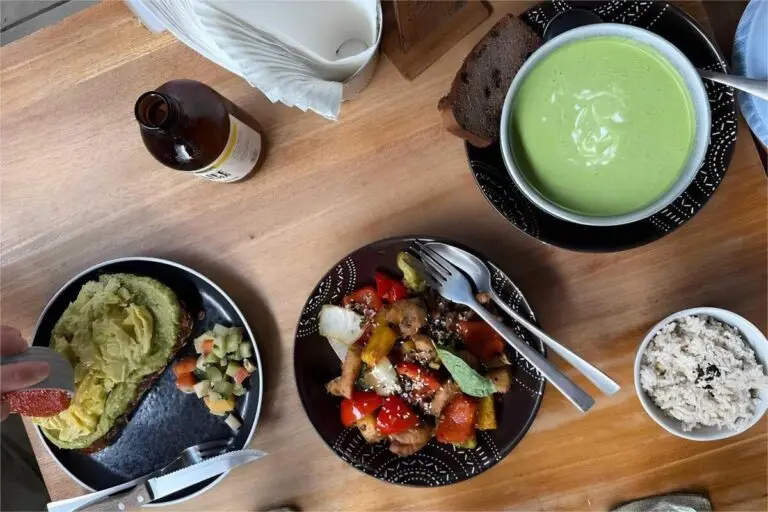 Avocado toast and healthy meals at Bali ECO Deli, a healthy restaurant in Nusa Lembongan