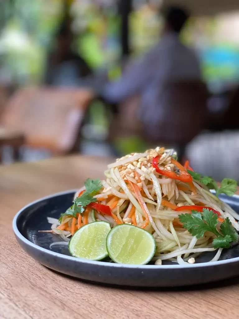 Fresh Som Tum Thai Papaya Salad @ Bali ECO Deli Lembongan